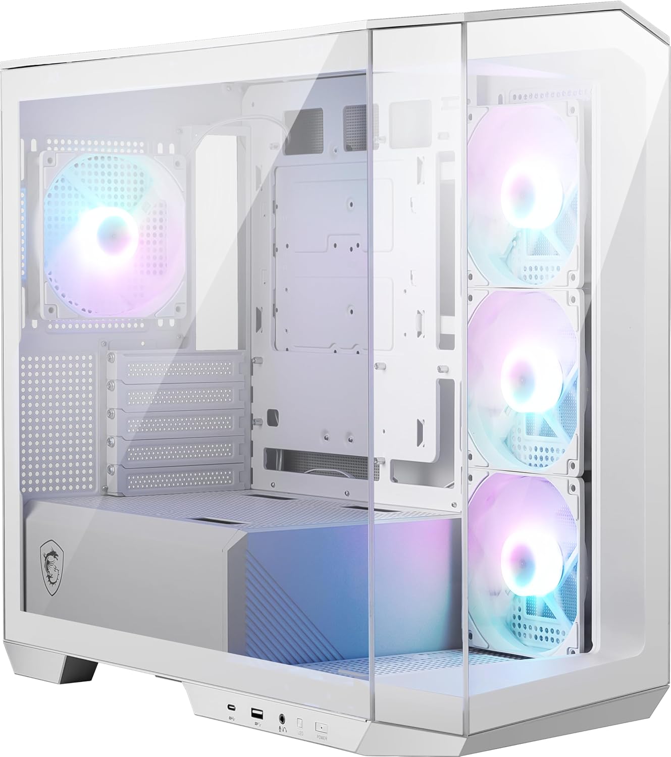 CASE GAMER MAG PANO M100R PZ WHITE MSI