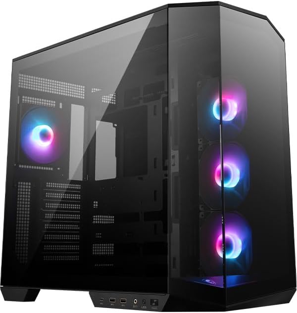CASE GAMER MAG PANO 100R PZ BLACK MSI