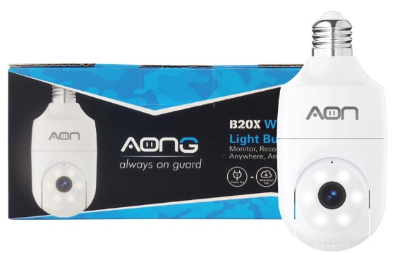 CAMARA DE SEGURIDAD AONG - B20X BOMBILLO