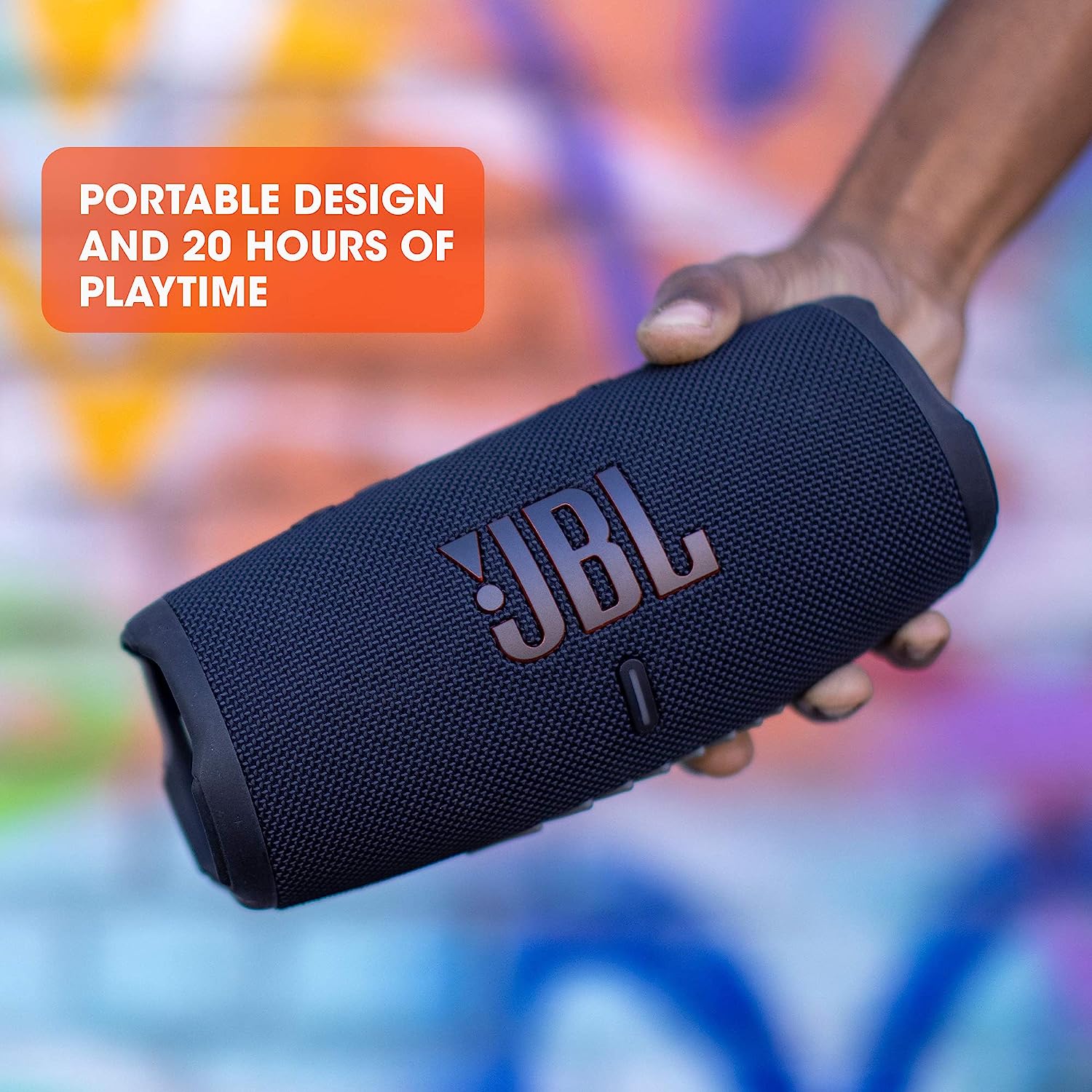 PARLANTE CHARGE 5 BLACK  BT JBL